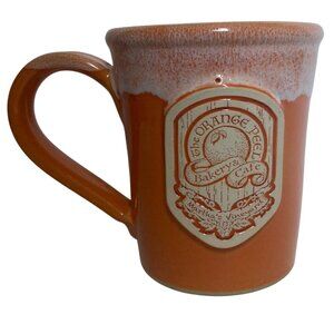 Marthas Vineyard Orange Peel Bakery & Cafe Mug Grey Fox Pottery Discontinued